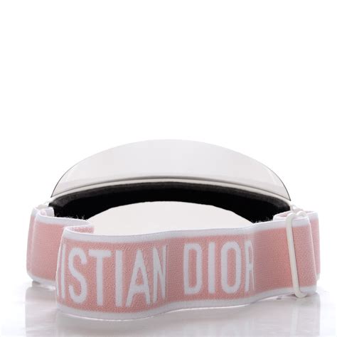 dior visor pink|christian Dior visor hat.